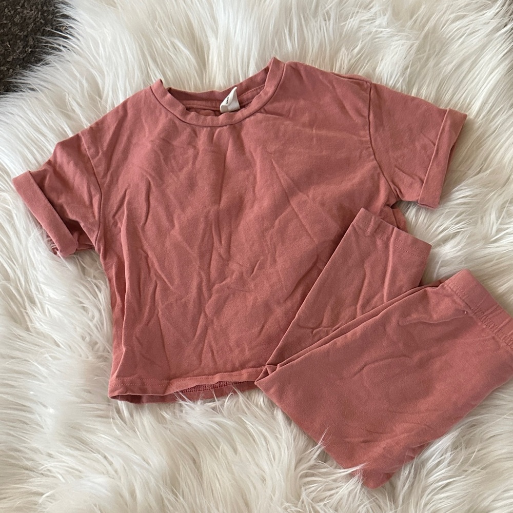 SHEIN Dusty Rose Lounge Set